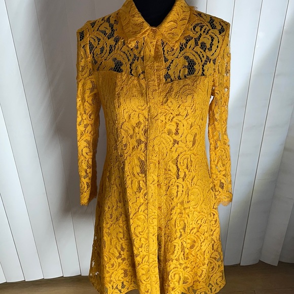 Nanette Lepore Dresses & Skirts - Button up dress lace material